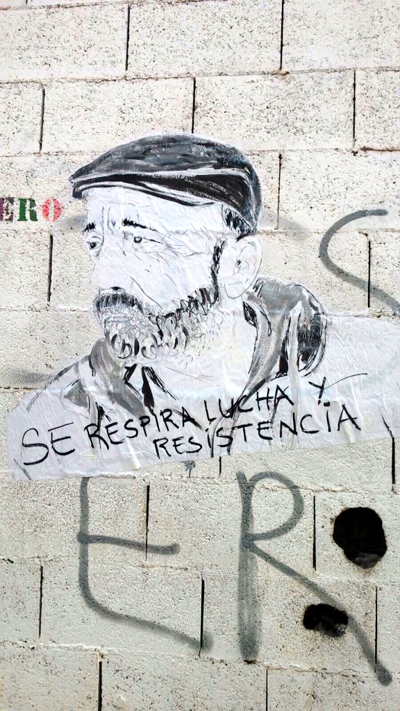 javiermontessj's tweet photo. En la frontera sur se respira lucha y resistencia #palazon #resist https://t.co/EQi2L7SDL1