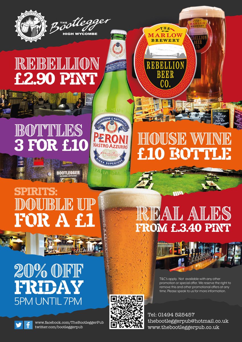 bootleggerpub's tweet photo. Annual price rise, Naa check this out. Starting 10th March. Lovely! @hwbidco @bootleggerpub @RebellionBeer https://t.co/DSqtlCxnIl