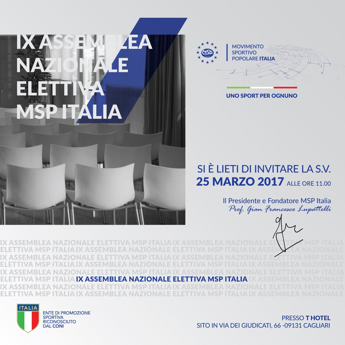 IX Assemblea Nazionale Elettiva MSP Italia