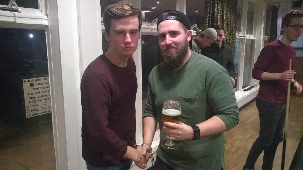 Congratulations to the new UYCC Pool Champion for 2017: Conar Ramsey 🏆 🎱