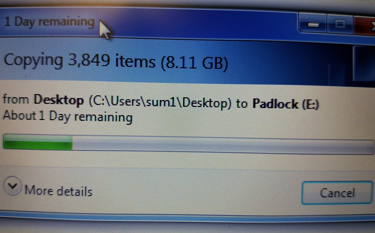 StacyMeyn's tweet image. Gonna be here for a while. #backups #LOCKSS #coffeetime