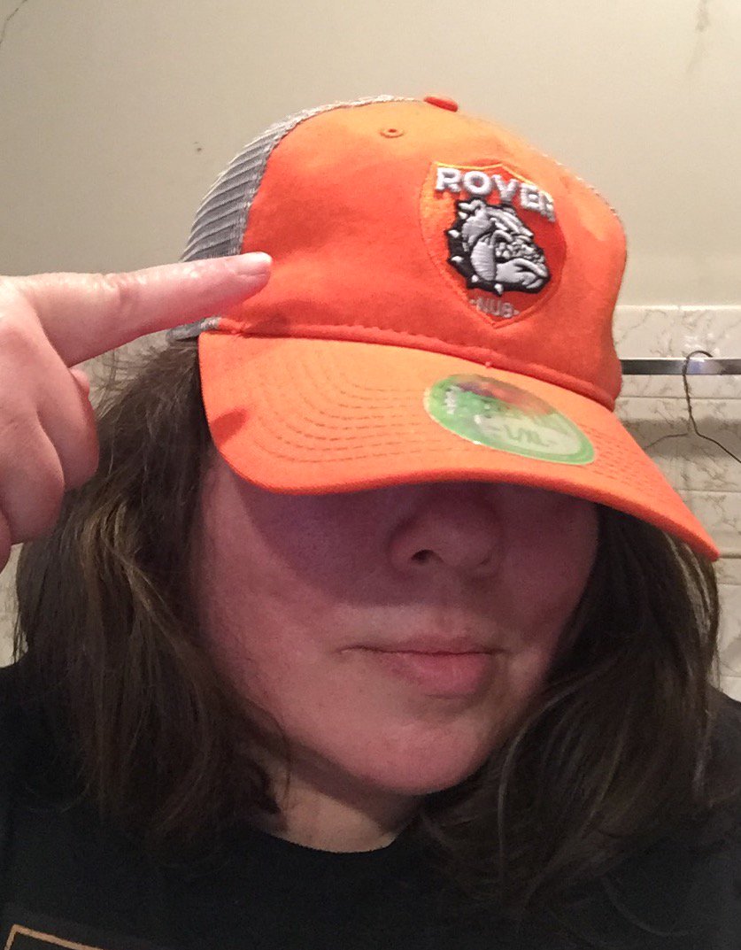VertigoMama's tweet image. Look…I bought a hat @OfficialTAZ  #WeOver #TazShow Feels great. And the @Clotheslined people couldn’t be nicer!