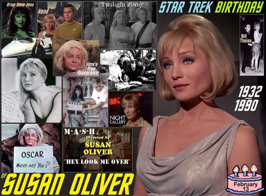 Happy belated birthday Susan Oliver. 