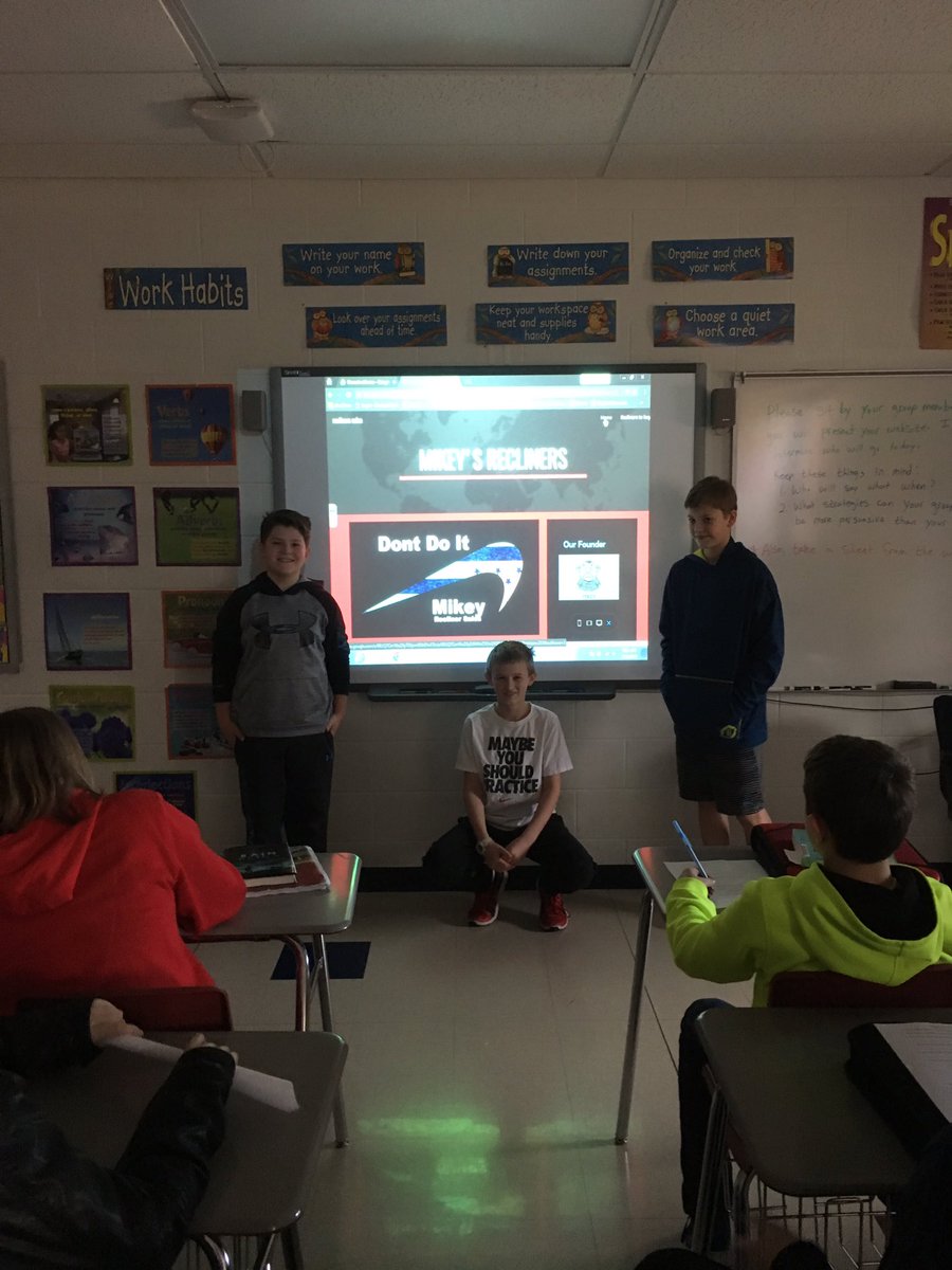 Todd_Hall6's tweet photo. 6g Eng Ss challenged to create website to sell product/service using rhetoric skills.  
https://t.co/fMGDw4FmUL
#WeAreMCUSD https://t.co/cYj8X6cE8u