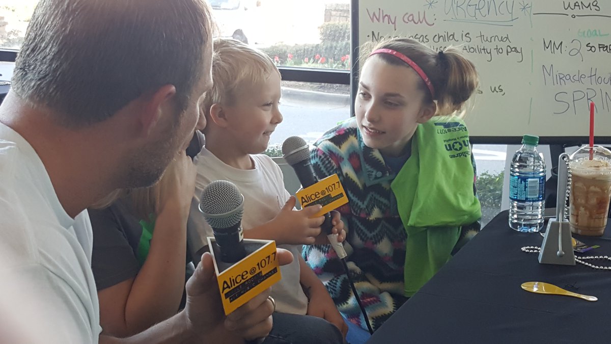 archildrens's tweet photo. Hear inspirational stories about the kids of @archildrens right now on @Alice1077radio or @B985radio . Donate now by calling 888.771.5437 https://t.co/yeLRgoZ51Q