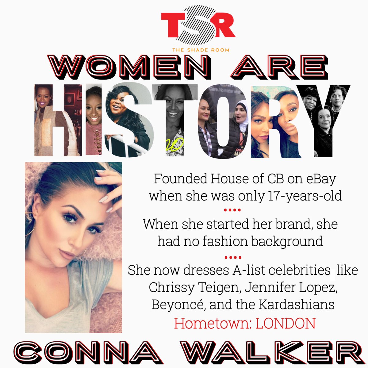 TheShadeRoom's tweet photo. #ConnaWalker #WomensHistoryMonth #Herstory https://t.co/At9xg0xcbi