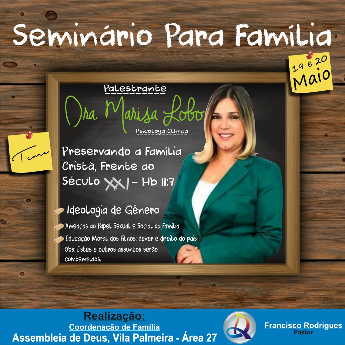 marisa_lobo's tweet photo. #AgendaMaio Palestra sobre identidade de gênero.(Ideologia de Gênero) #SãoLuizMaranhão https://t.co/6dWIFPYWkN