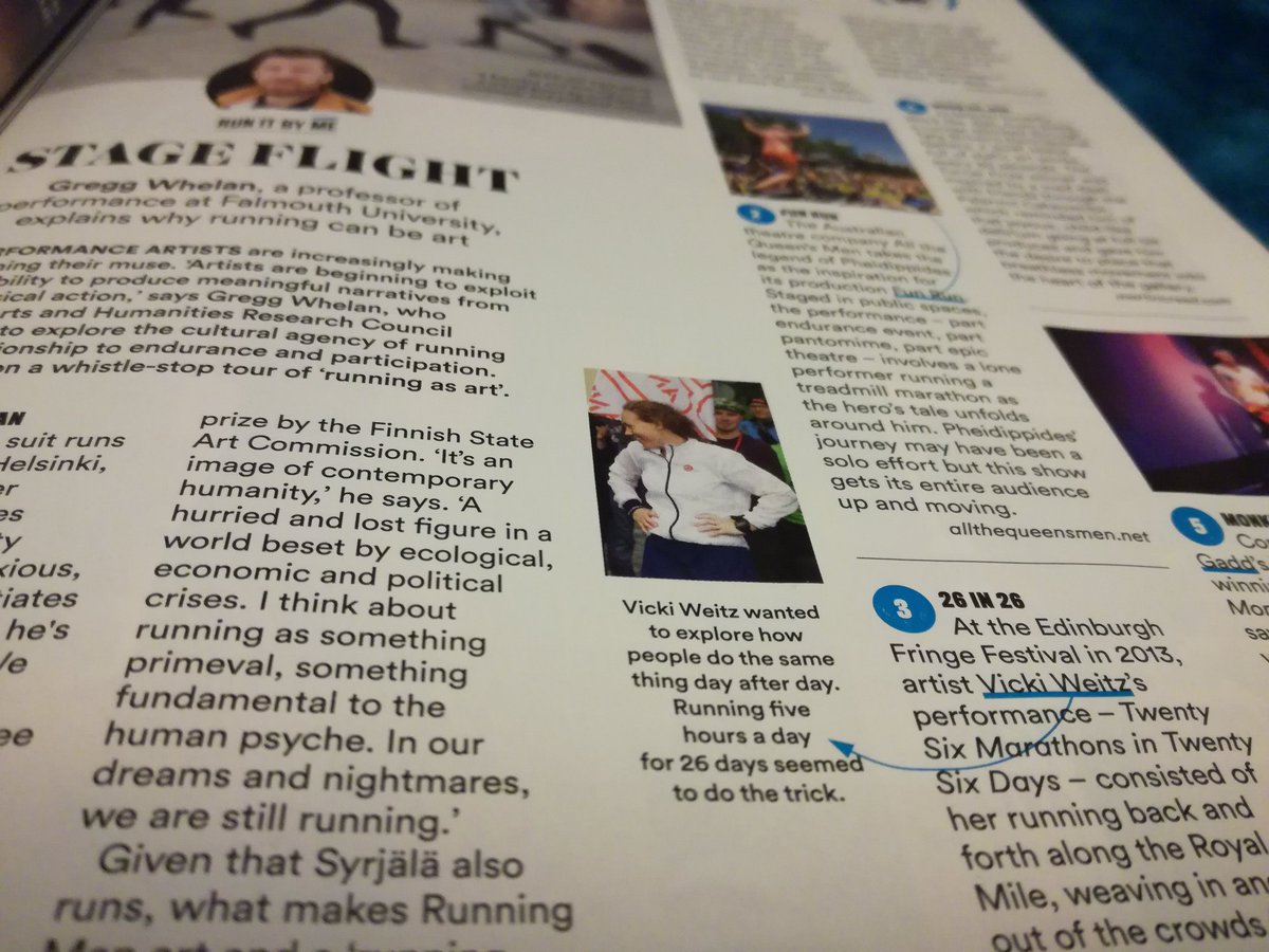 thisteacherruns's tweet photo. So this is exciting! I'm in this month's edition of @runnersworlduk  #stageflight #thanksgregg https://t.co/ixZrN3DPAu