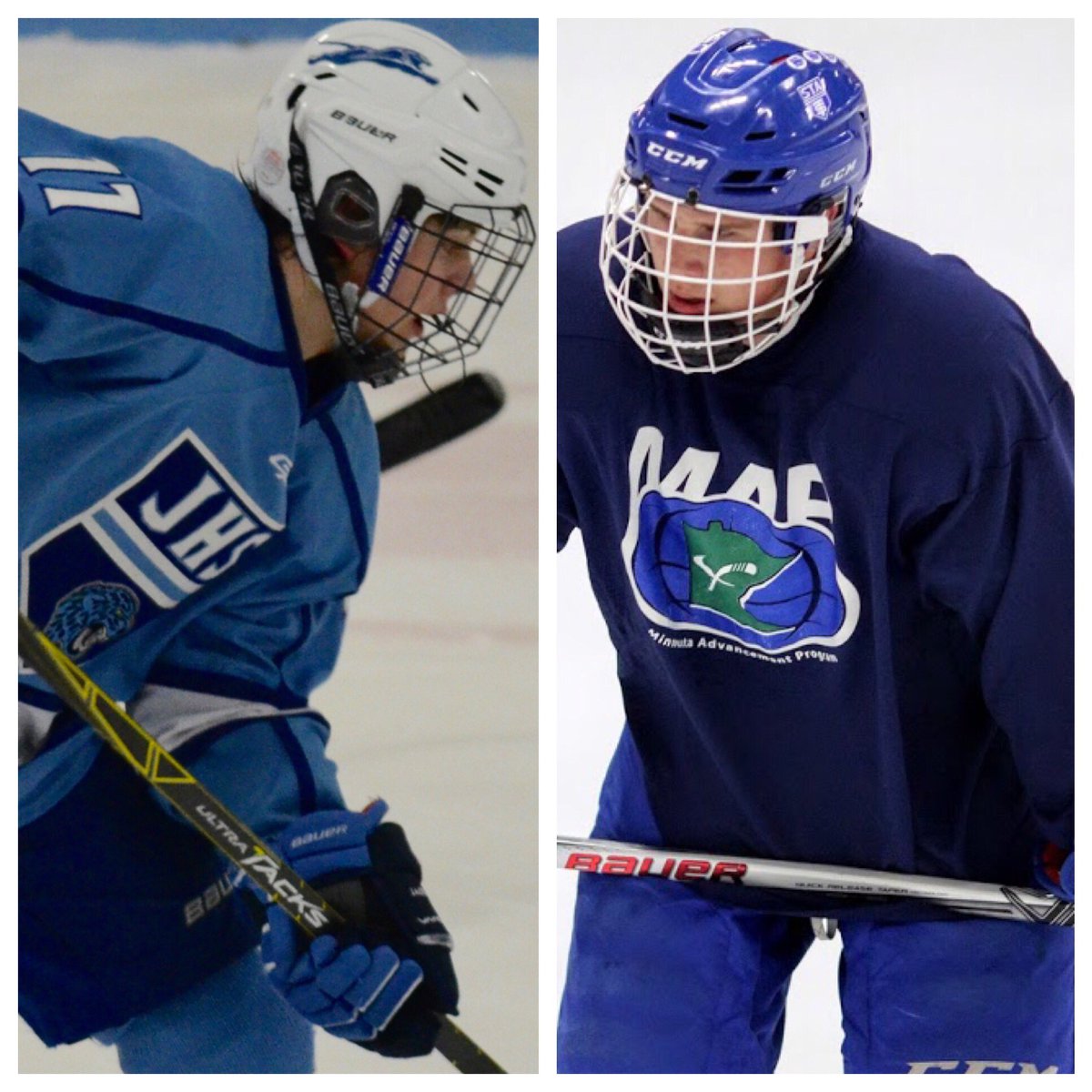 Finals Faceoff: Jr. d-men @millaman8 & @Chase_Foley17 go to battle in tonight's 3AA championship 7pm at Ridder #SS4L