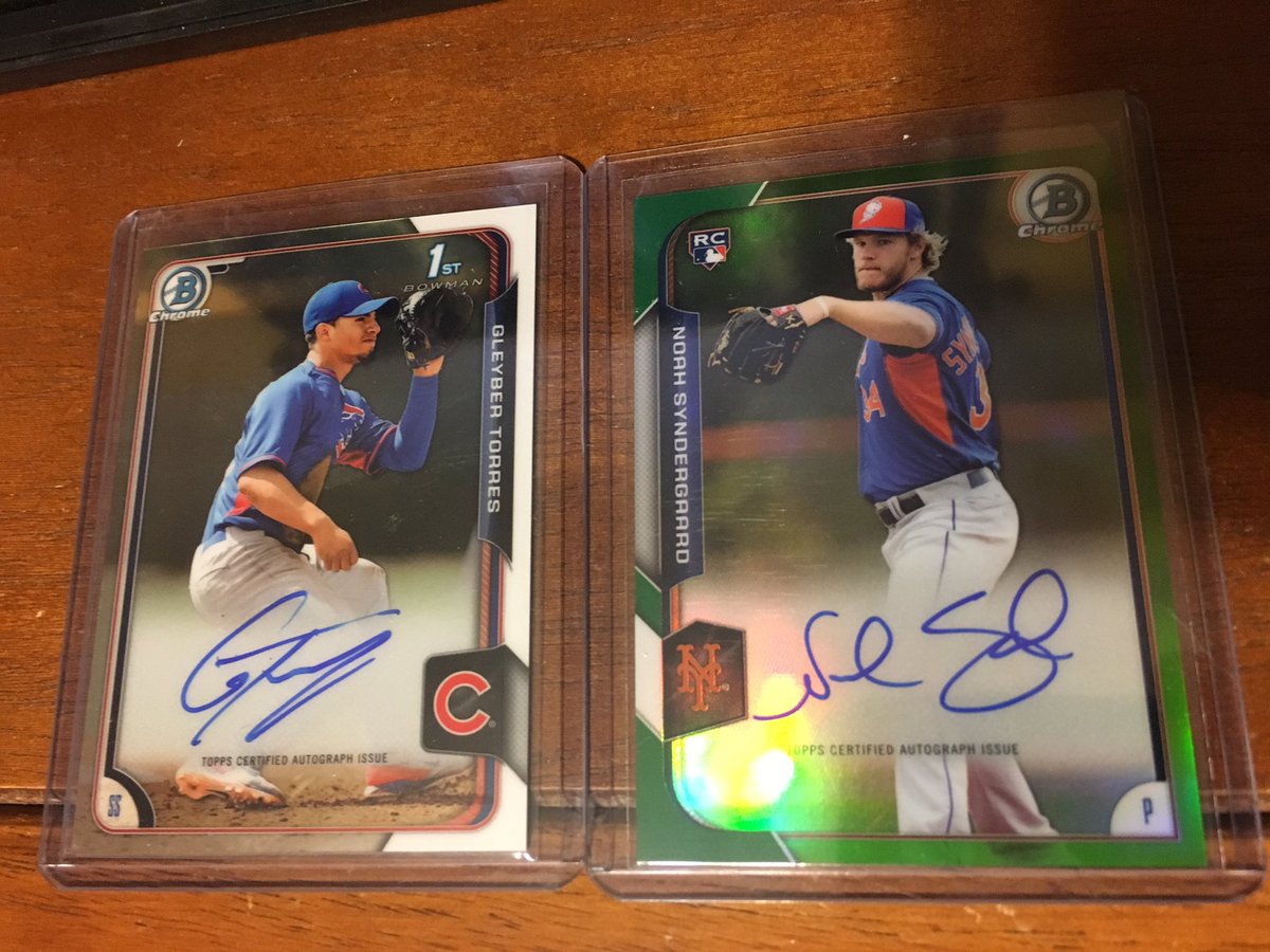 Brewermania1982's tweet image. @Ballcardxchange  @SHOWYOURHITS @BowmanCards @toppscards one box of 15 Bowman Chrome at the best shop in middle earth USA. #thanks guys!!