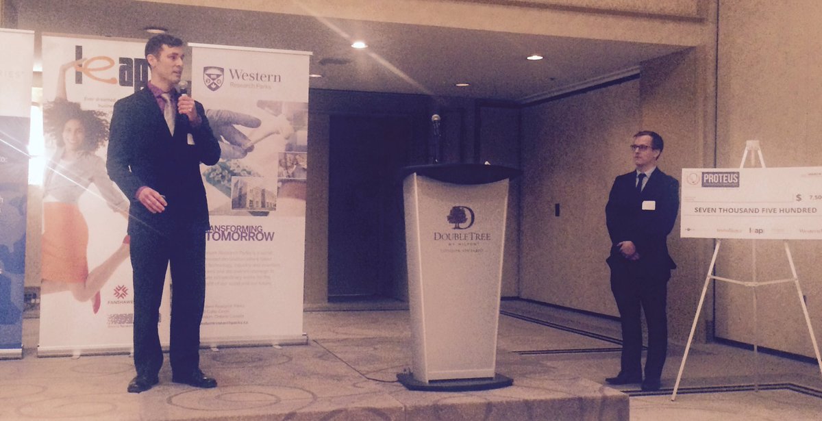 Team Grey Matter using mirror box technology to help stroke victims rehabilitate and retain their brains. #ProteusIC