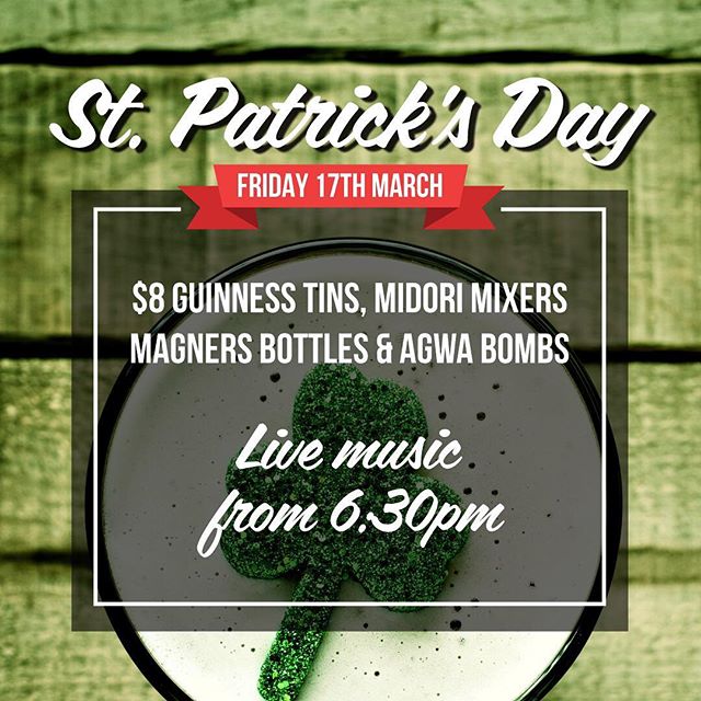 Celebrate St. Patrick's Day at Beer DeLuxe! ☘️

Join us on Friday 17th March for Irish food/drink specials, live music from 6:30pm &amp; prizes.