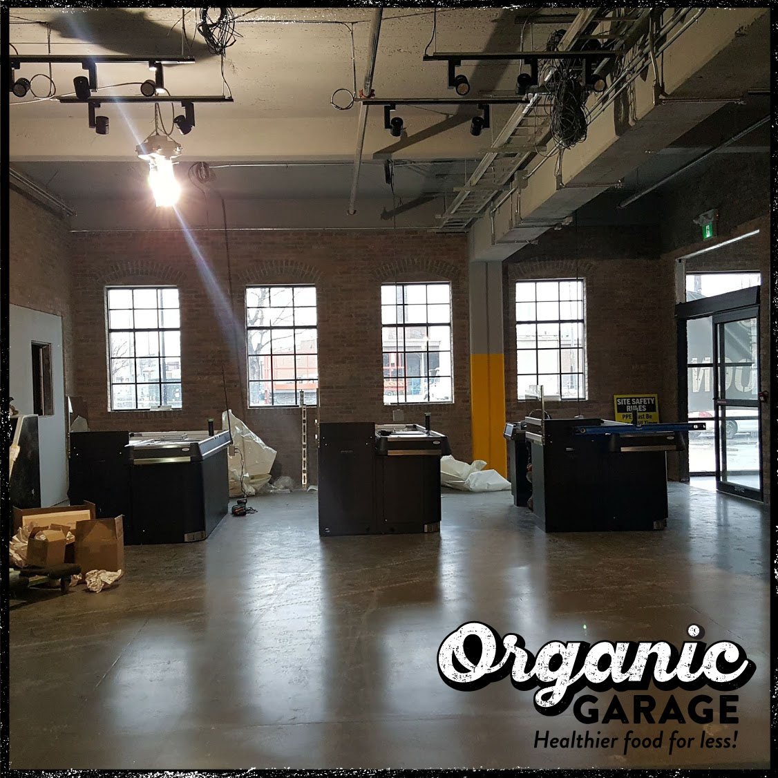 Organic Garage On Twitter Check Out Area Starting To Take Shape