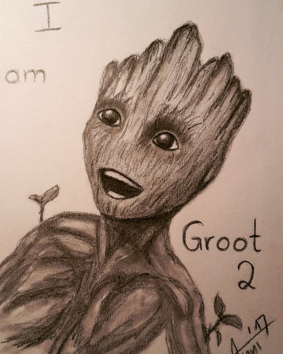 annimi2109's tweet photo. I am groot 2 😊 🌳 #guardiansofthegalaxy2 https://t.co/IiQEwn4u77