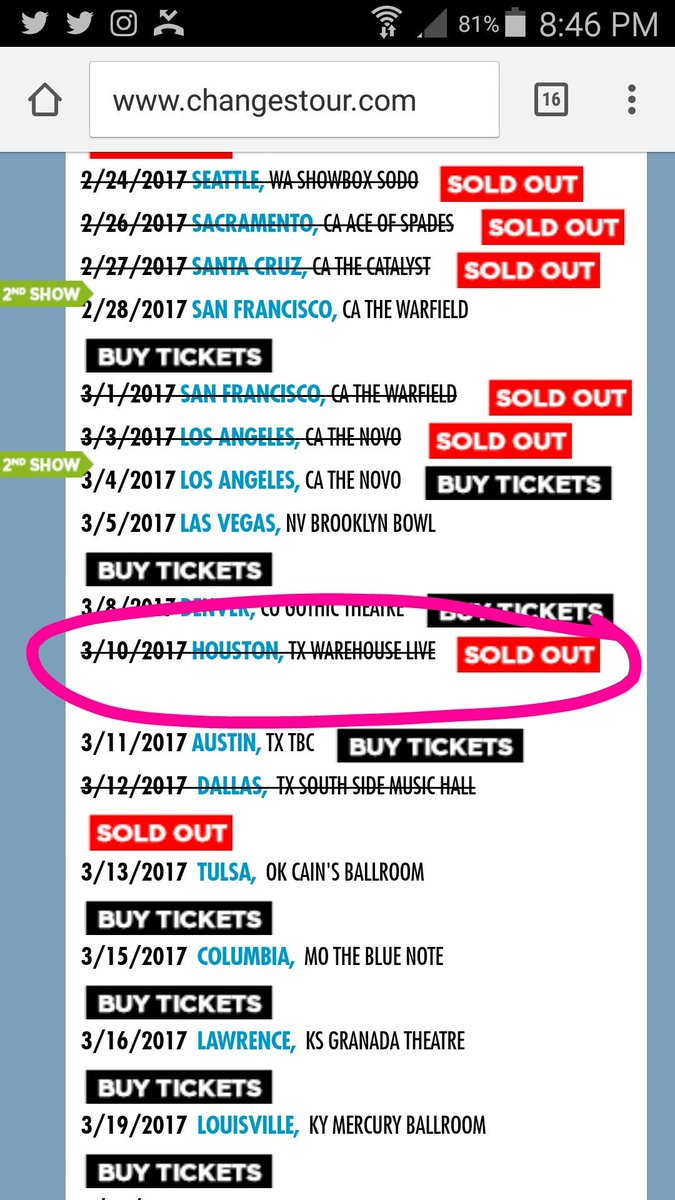 marisol_ochoa19's tweet photo. @CTTicketHelp I'm looking for/need a ticket for the Houston, TX show please help! 🙏 https://t.co/orTPHDoW9z