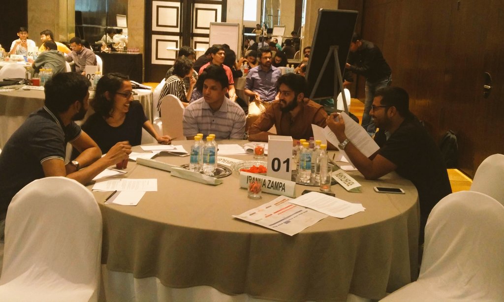 AP_OneDigital's tweet photo. Day 2 of #APOneDigital batch 2 has kicked off to a great start! Teams are pepped up solving the real life case studies. https://t.co/7avpHAJ5XB