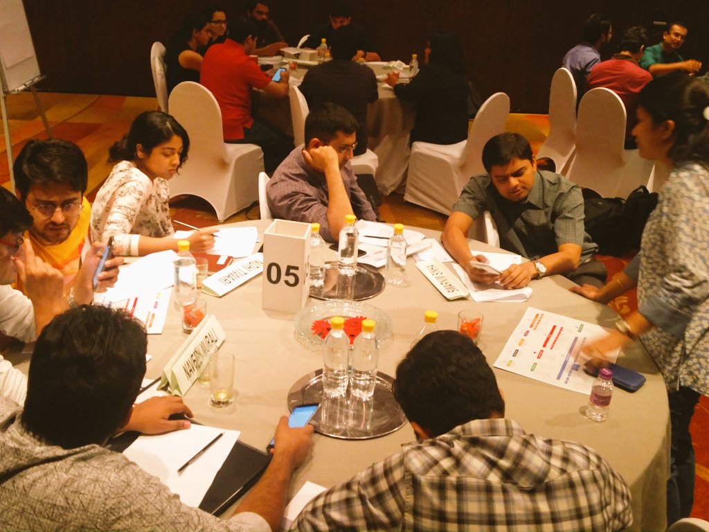 AP_OneDigital's tweet photo. Day 2 of #APOneDigital batch 2 has kicked off to a great start! Teams are pepped up solving the real life case studies. https://t.co/7avpHAJ5XB