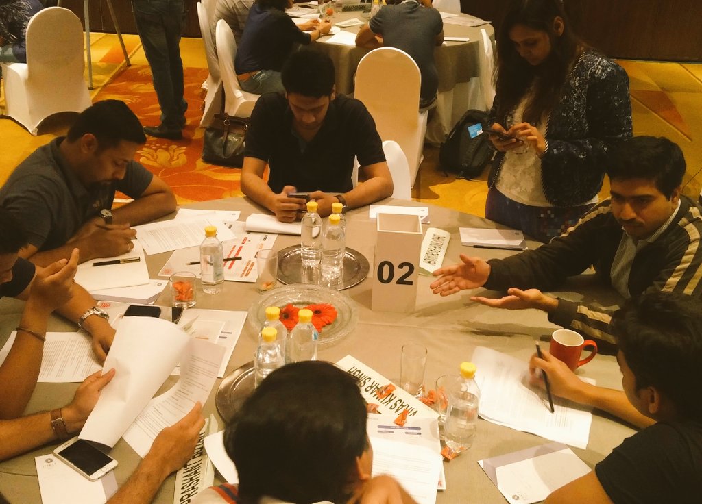 AP_OneDigital's tweet photo. Day 2 of #APOneDigital batch 2 has kicked off to a great start! Teams are pepped up solving the real life case studies. https://t.co/7avpHAJ5XB