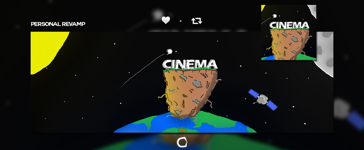 CinemaGFXs's tweet photo. NEW PERSONAL REVAMP! 
 I went for a MS Paint feel. And YES. I did draw the whole thing!
IT TOOK 6 hours!
Designer- Me
 Likes + Retweets <3 https://t.co/P58TgpMduQ