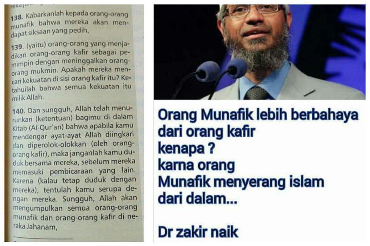 Pidato Orang Munafik – Coretan