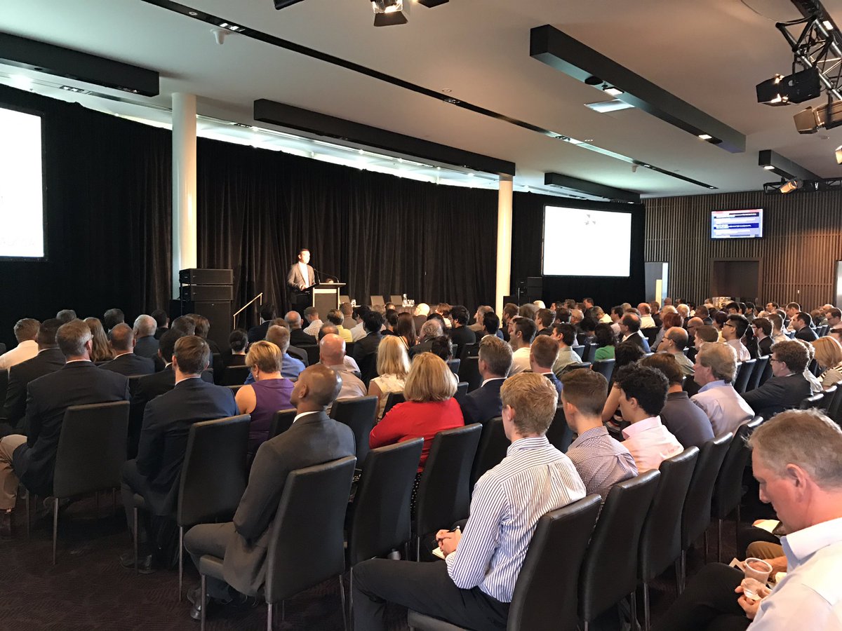 stephanknoll's tweet photo. @marshall_steven addressing a packed house as the #ADLBlockchainSummit https://t.co/jtMP359pYk