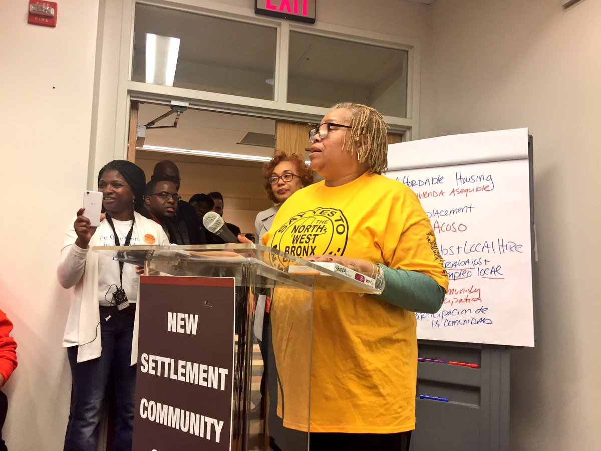 CASAbronx's tweet photo. .@VanessaLGibson @FCabreraNY Require Jerome Ave rezoning hire local #Bronx workers and pay they prevailing wage #OurBronx #goodjobslocalhire https://t.co/70zrtXOBMo