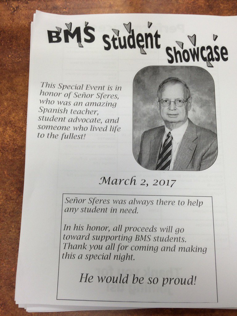 AngelaAverySC's tweet photo. Another excellent student showcase! Señor Sferes would be proud! @MsGordonBMS https://t.co/SmH3wntxre