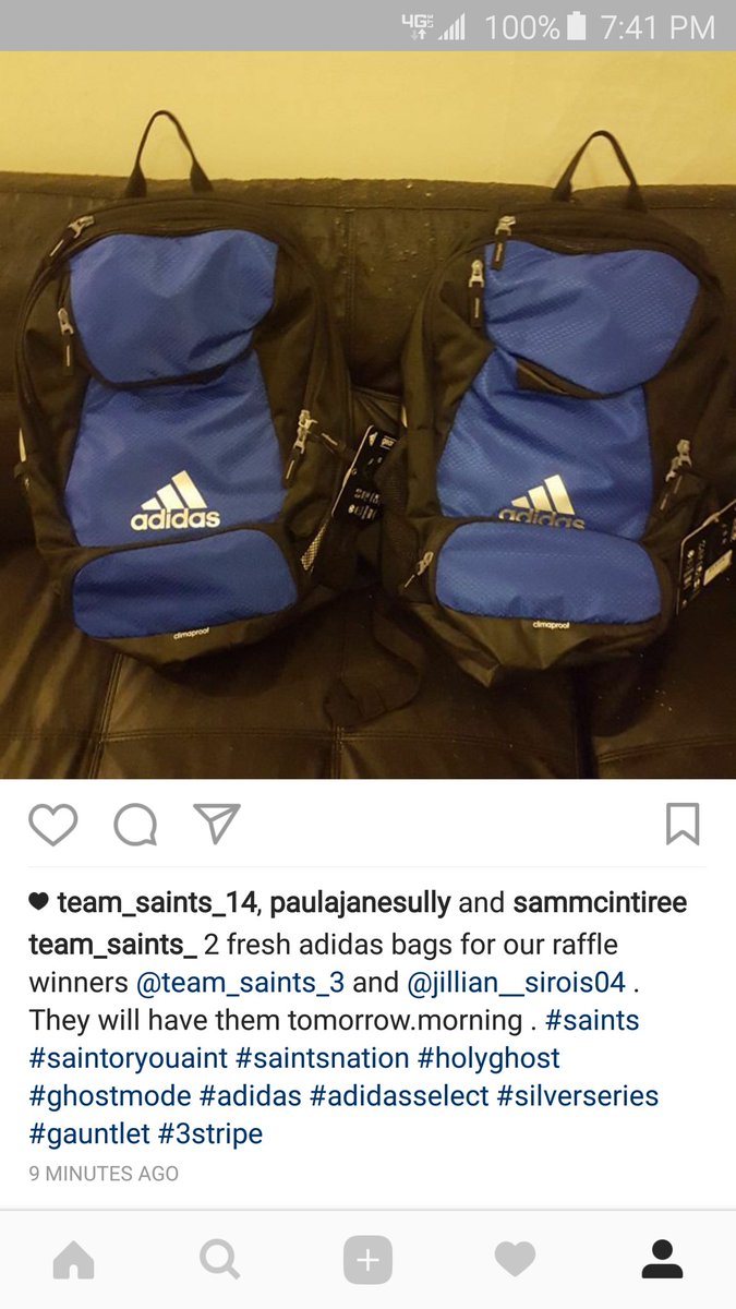 adidas silver gauntlet backpack