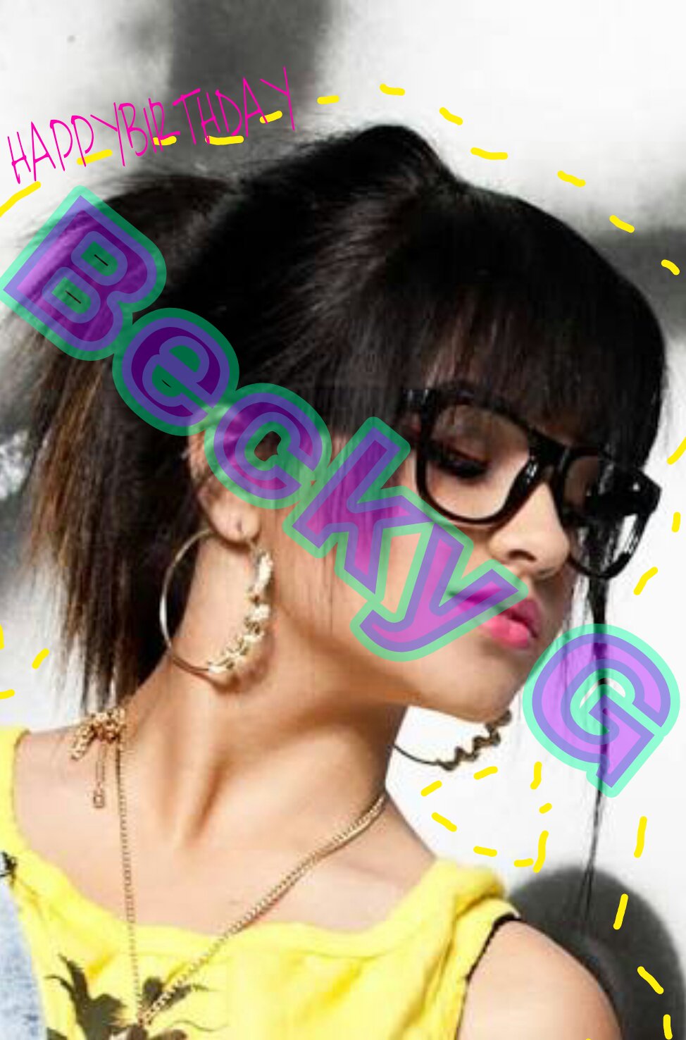 HAPPY BIRTHDAY Becky G    