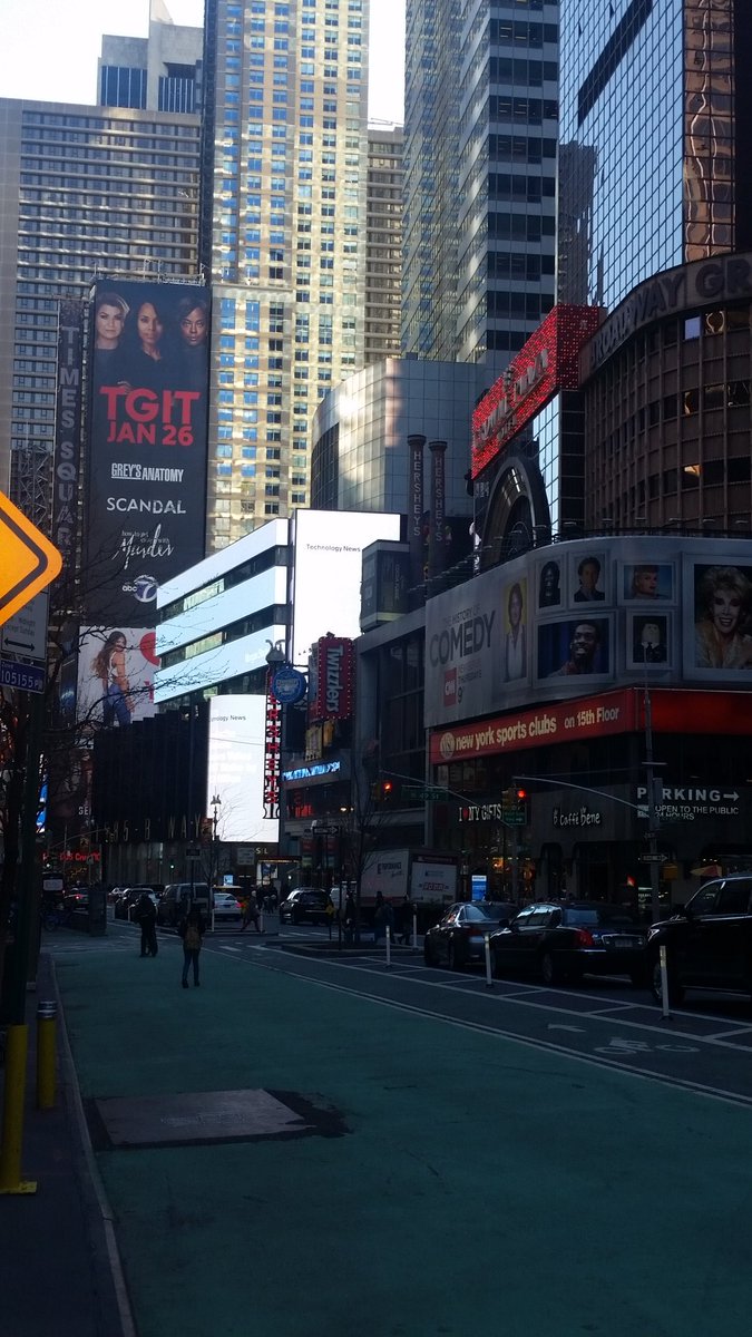 In New York enjoying the NAEA Convention and a stroll down Broadway