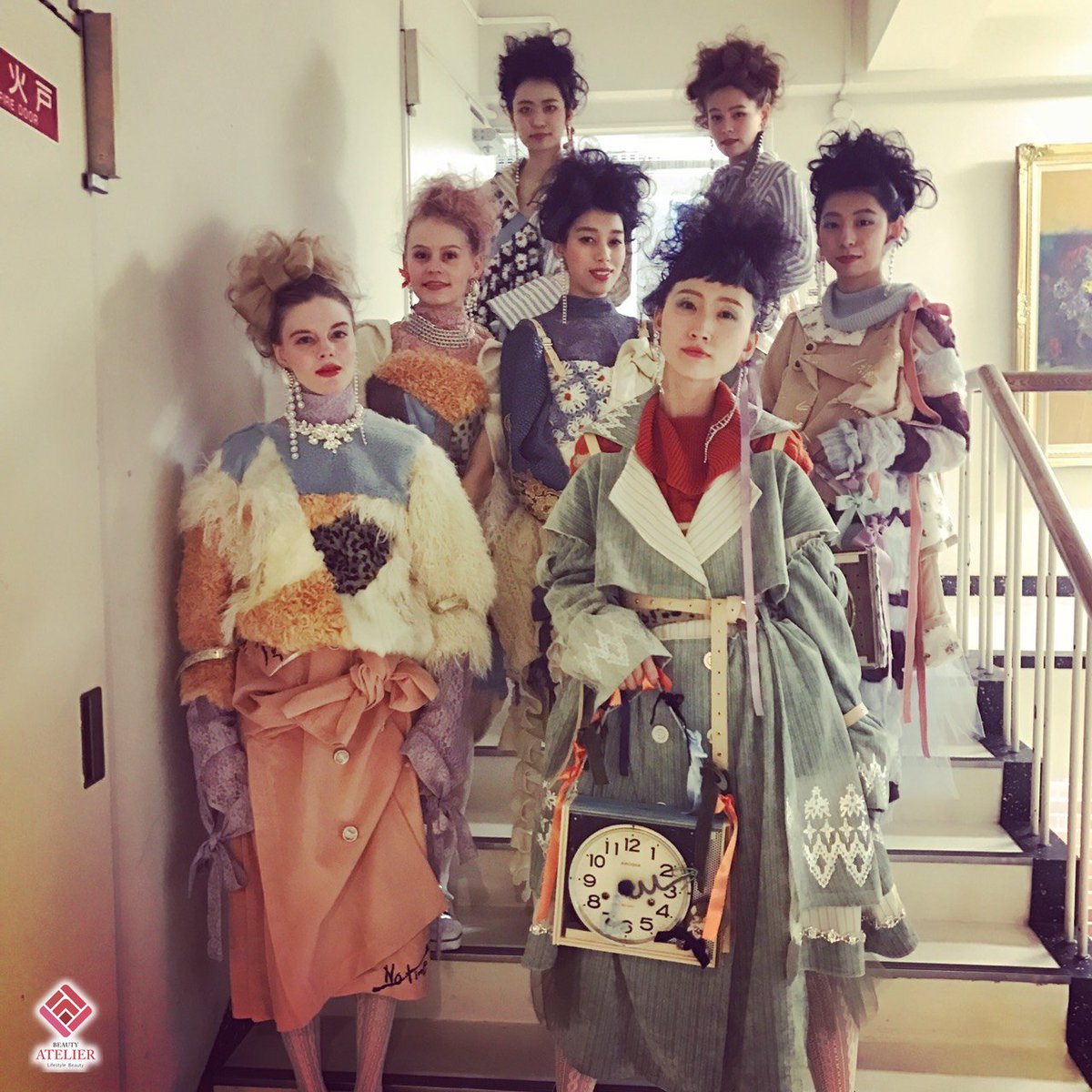 ビューティアトリエ Backstage Pa Twitter 文化服装様の卒業制作ファッションショーにヘアメイクで参加させて頂きました 文化服装 ロレアル ビューティアトリエ ファッションショー ヘアメイク