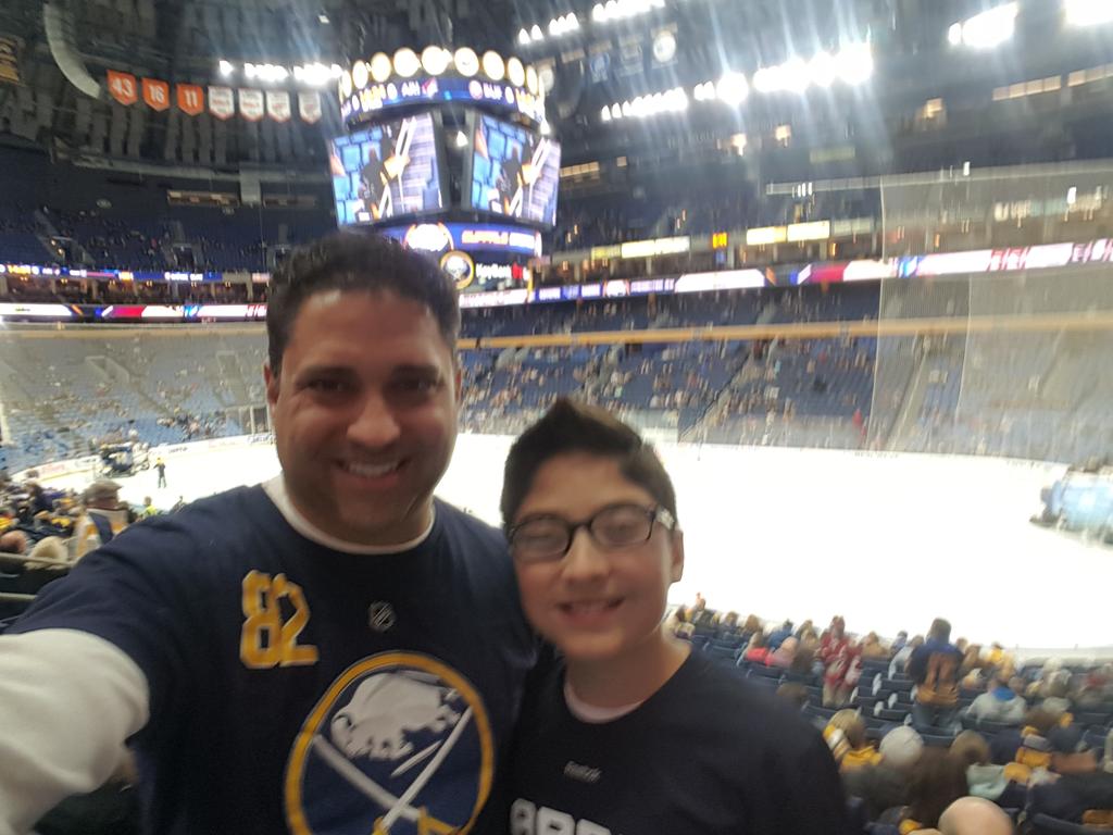 frankstrangio's tweet photo. Go @BuffaloSabres #sabresselfie #sabresfandraft #tweetyourseat https://t.co/pfJYuOo3Nv