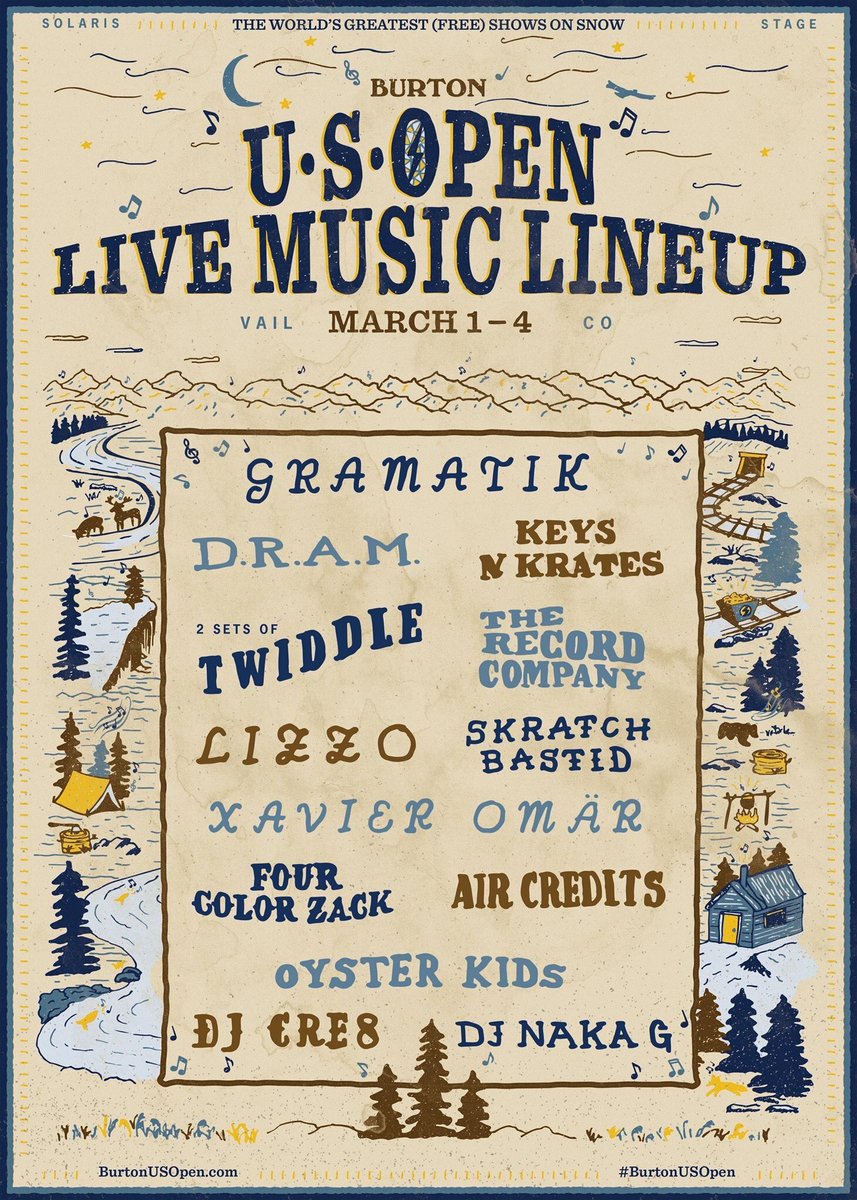 Going down all weekend at the <a href="/burtonsnowboard/">Burton Snowboards</a> #BurtonUSOpen 
🏂🔉💥