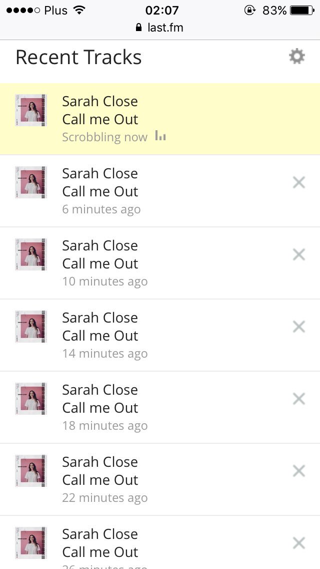 woebefloe's tweet image. Replay, replay, replay #CallMeOut #SarahToNumberOne