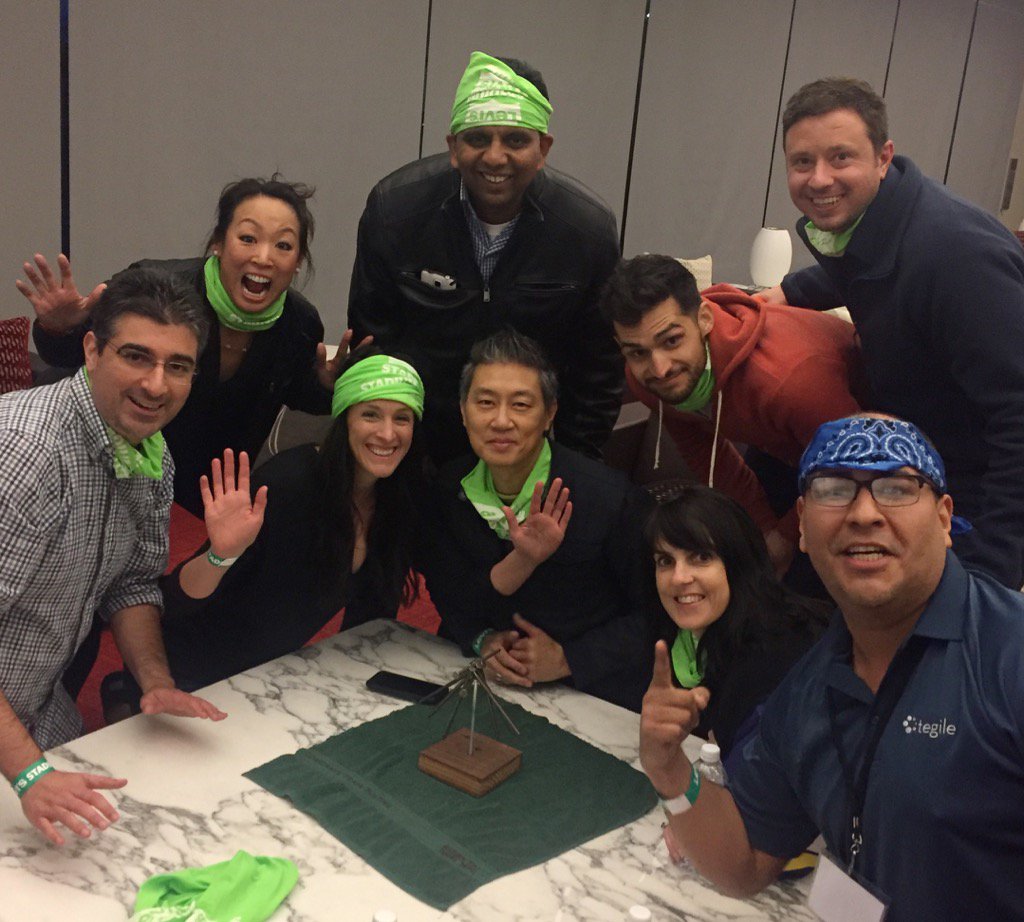 ccjustsayin's tweet photo. @Tegile winning team #SKO! Nailed the nail test. #funcolleagues. #motivated #highperformers!! https://t.co/pEMRqXo521