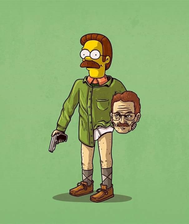 A cocinar Metanfetamirijilla 💎 #TheSimpsons #BreakingBad #Cartoon