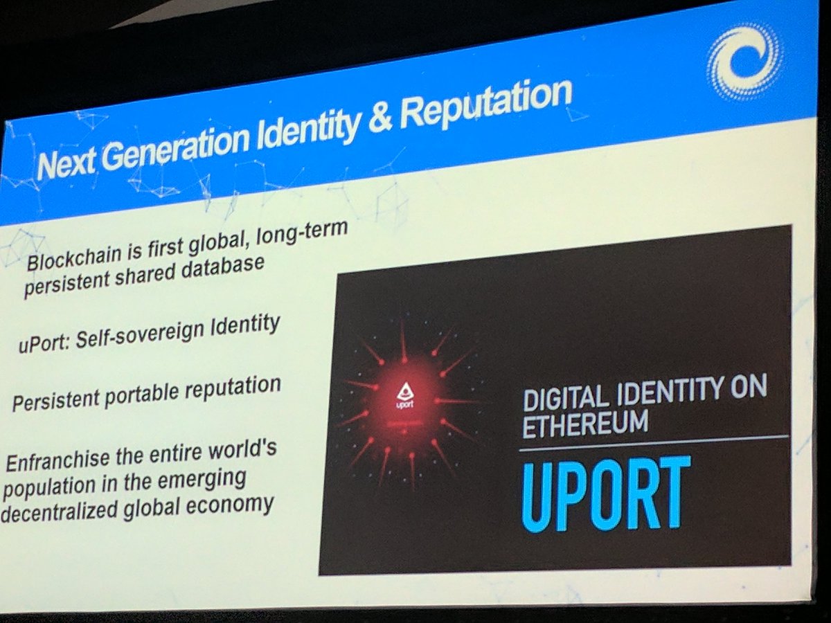 nextalias's tweet photo. Discussion of self-sovereign identity and monetization of your own data at #ADLBlockchainSummit https://t.co/4eLYfobf28
