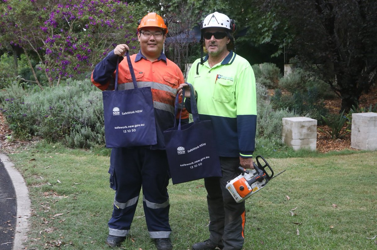 SafeWork_NSW's tweet image. Today we are at TAFE NSW Ryde with our key industry partners to launch the tree work joint project #safetreework