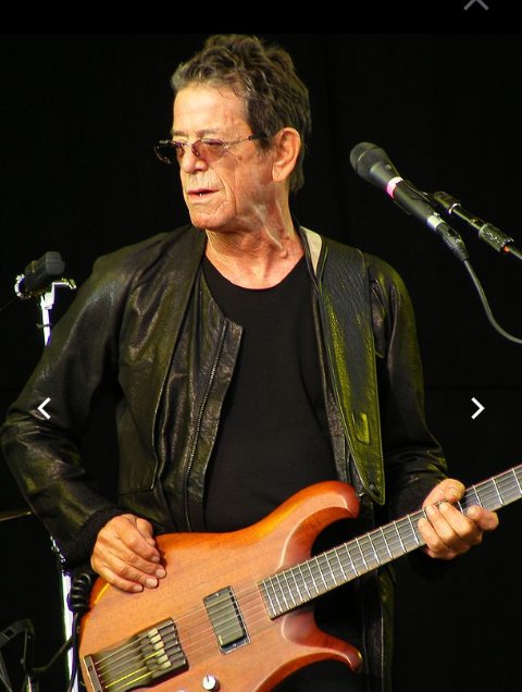 Happy 75th birthday to Mr. LOU REED. 