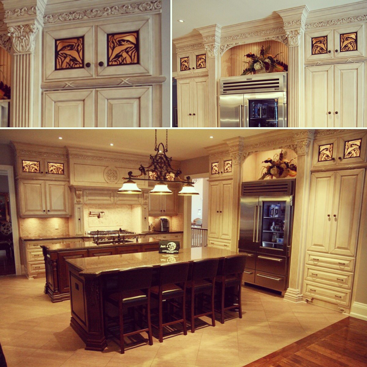 ValentiniKitchn's tweet photo. #tbt to this timeless "Traditional" Style Antique Kitchen that I designed #kitchens #traditionalkitchen #torontokitchens #homestars #houzz https://t.co/jsDWA07Y5s