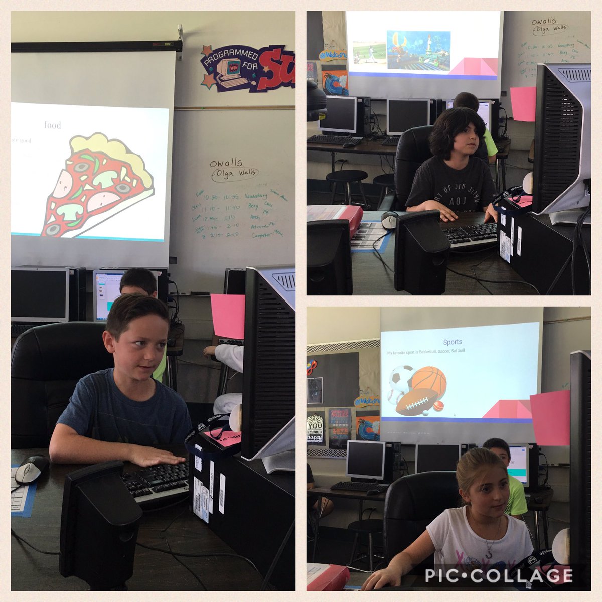 ogeewalls's tweet photo. We had so much fun! Loved watching these kids present in class! #GoogleSlides #hvepride part2 https://t.co/NTVbXAS7w8