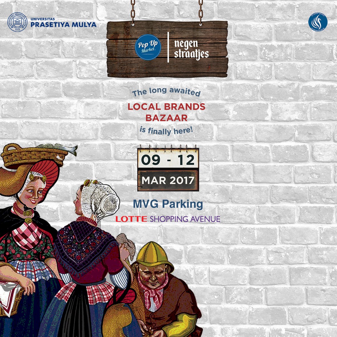 ultimagz's tweet photo. No.1 Indonesia Local Brand Biggest Festival is back! Only on @popupmarketid Lotte Shopping Avenue, 9-12th of March 2017 #PopUp2017 https://t.co/A69xBaKO9c