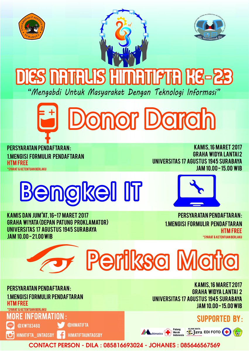 Himatifta Untag Sby tweet media