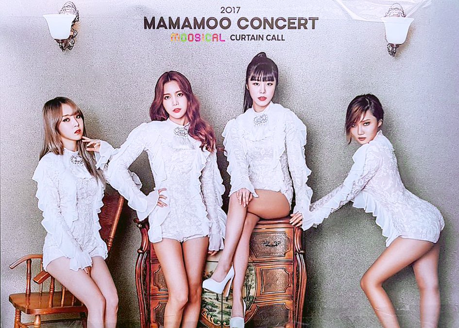 2017 MOOSICAL Curtain Call Poster (Group) cr. mmm_MOOganr #MAMAMOO