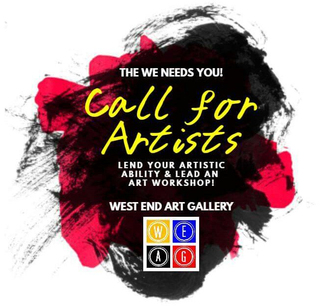 weag513's tweet photo. Want to Lead an Art Workshop? ....WE need YOU! #WEGallery #westendcincy #ArtinCincinnati #callforartists #wearemortar https://t.co/3M7sFPzsyn