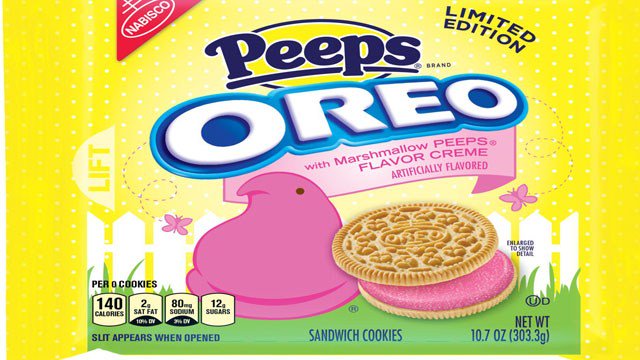 LivingSafer's tweet photo. Don't get #nervous!! @Oreo's #Peeps brand #cookies will likely turn your #stool #pink noted by customers and company https://t.co/q7AhQ6Vxxa https://t.co/WQbwgcUFp7