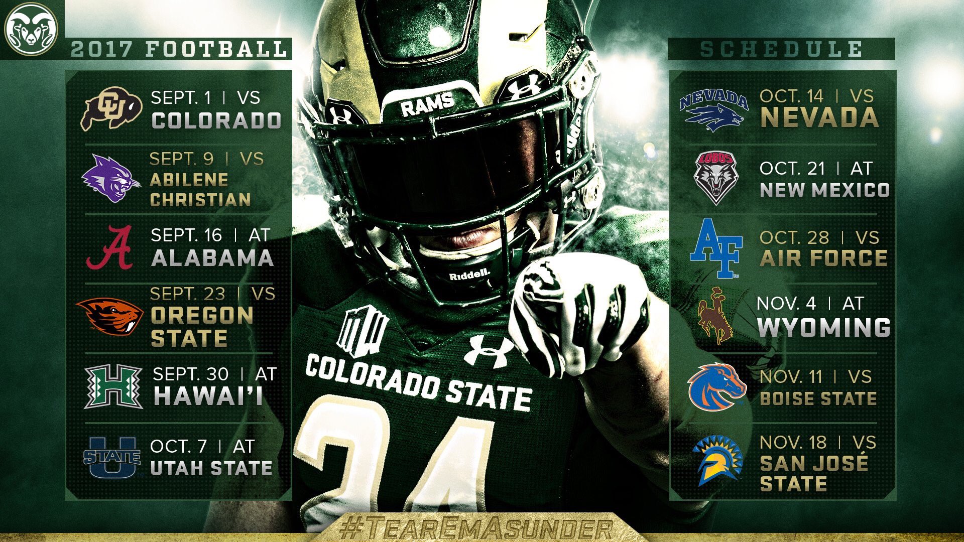 Colorado State Football on Twitter: "Now that you've seen the schedule