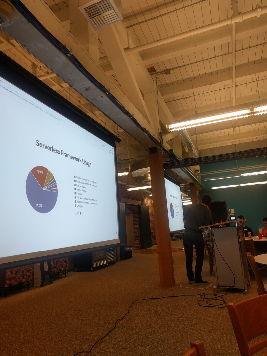 edyesed's tweet image. .@goserverless use cases from @austencollins #serverlesssea. 

Looks like I&apos;m still statistically improbable