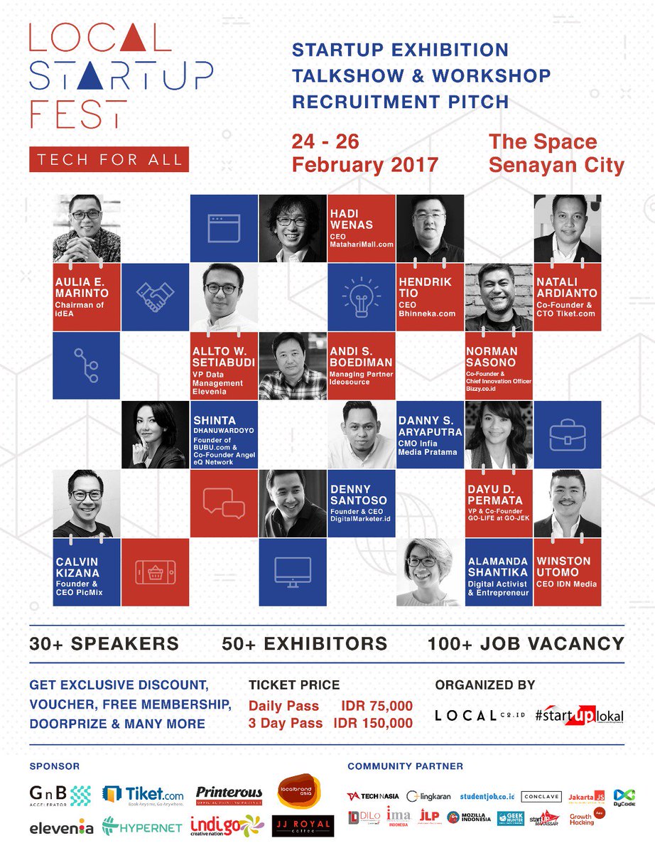 InfoDILO's tweet photo. LETS HAVE SOME FUN @LocalStartupID
SEE YOU TOMORROW
#LocalStartupFest #LocalStartupFest2017 https://t.co/6hNqmSrG4Z