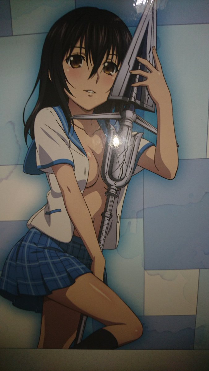 プルクラのストライク ザ ブラッドの姫柊雪菜のフィギュアが届くが Togetter